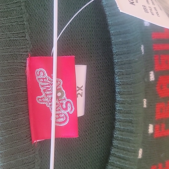 A Christmas Story Leg Lamp "Ugly Christmas Sweater" XXL new with tags - Picture 3 of 5